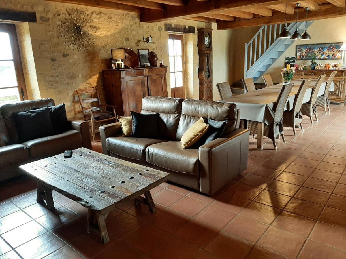 Chambre D'Hotes La Ferme De La Croix. Saint-Avit-Sénieur Eksteriør bilde
