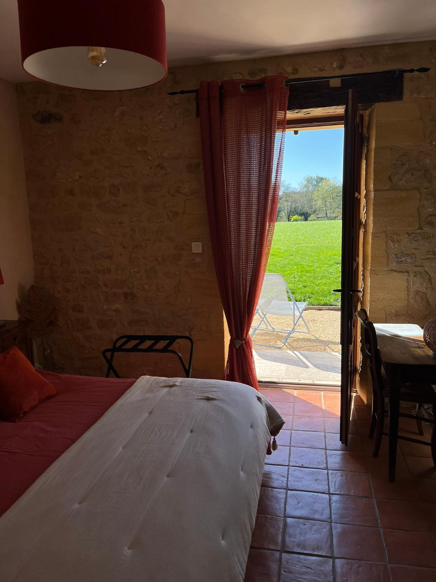 Chambre D'Hotes La Ferme De La Croix. Saint-Avit-Sénieur Eksteriør bilde